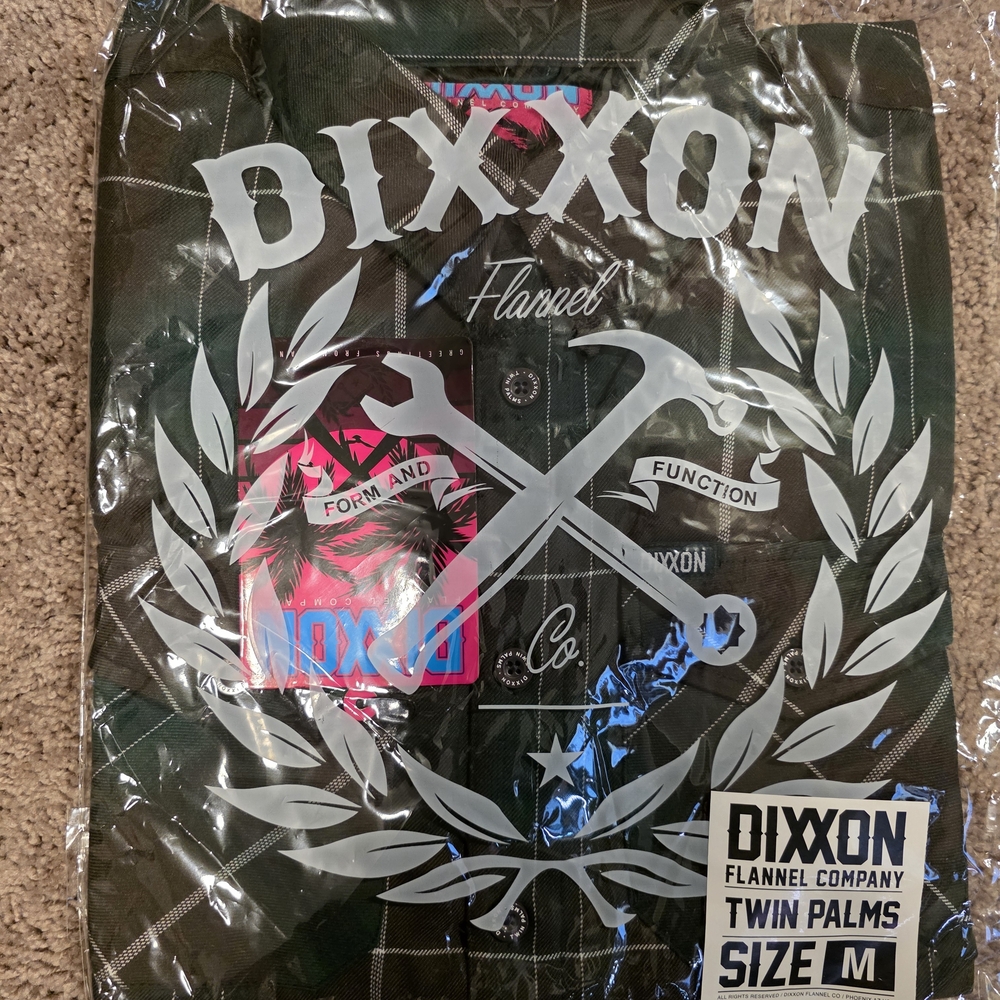 Dixxon Flannel Shirt - Black and White